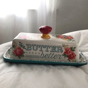 Pioneer Woman Butter Dish